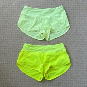 LULULEMON: SPEED UP LOW-RISE LINED SHORT 2.5”